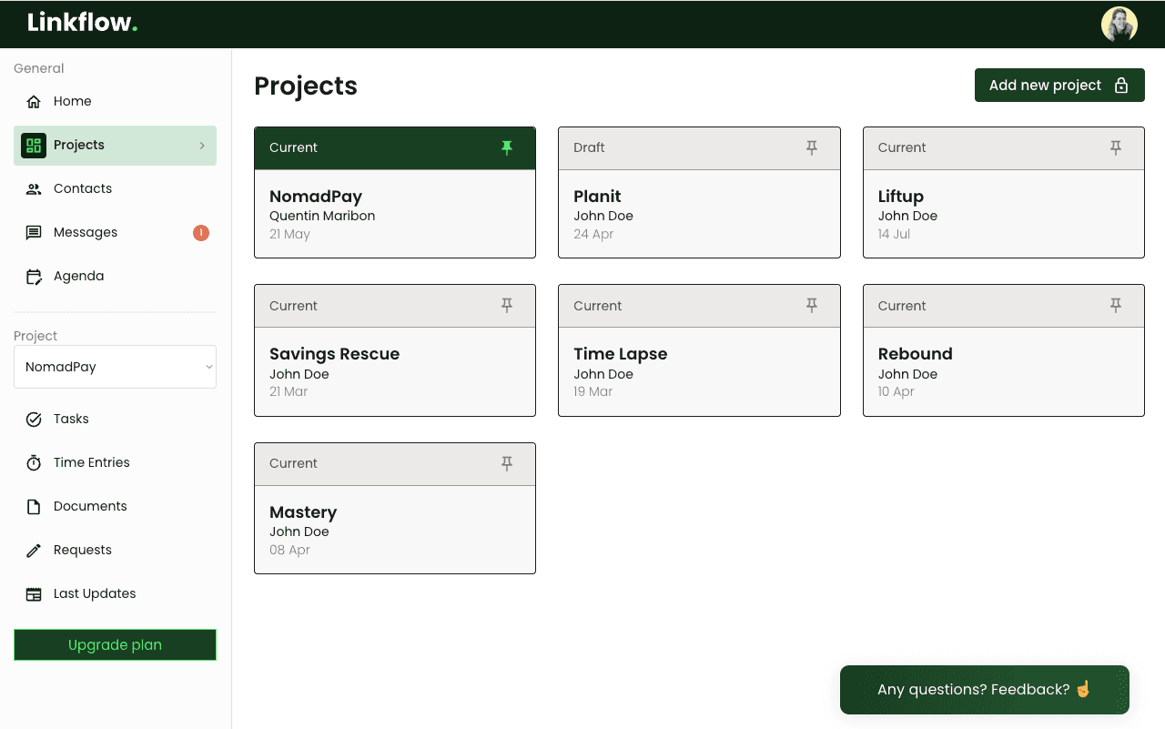 Projects management